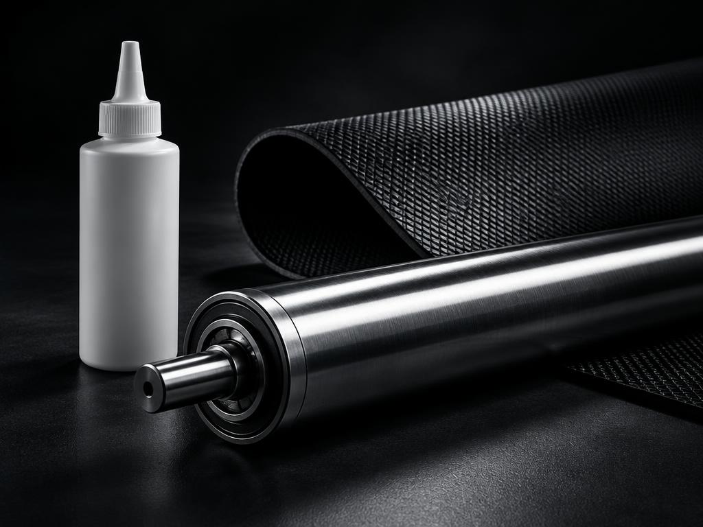 Imagen ilustrativa de lubricante y repuestos de mantenimiento para caminadoras